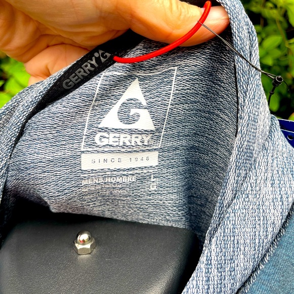 Gerry, Blue, Hoodie, Size L - Picture 3 of 4